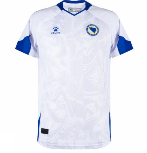 ALAJBEGOVIĆ 19 Bosnia and Herzegovina Away (White) Shirt 2024-2026
