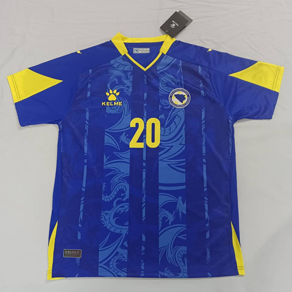 BAJRAKTAREVIĆ 20 Bosnia and Herzegovina Home (Blue) Shirt 2024-2026
