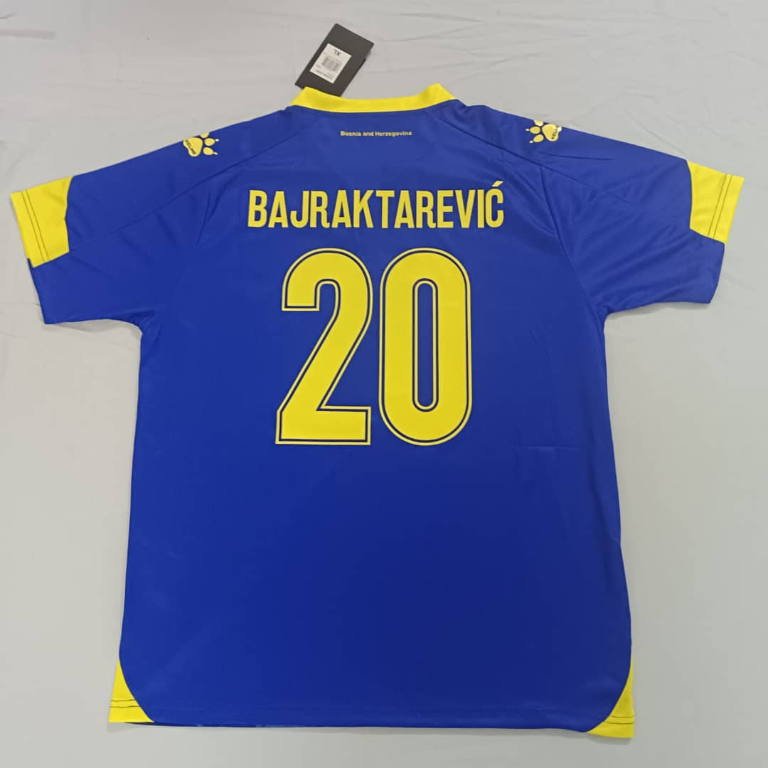BAJRAKTAREVIĆ 20 Bosnia and Herzegovina Home (Blue) Shirt 2024-2026