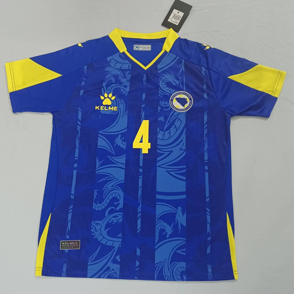 MUHAREMOVIĆ 4 Bosnia and Herzegovina Home (Blue) Shirt 2024-2026