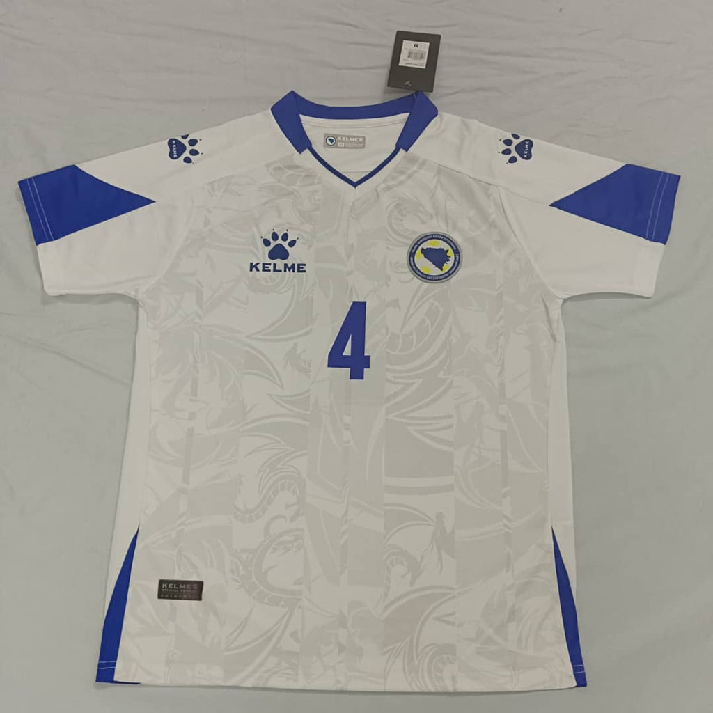 MUHAREMOVIĆ 4 Bosnia and Herzegovina Away (White) Shirt 2024-2026